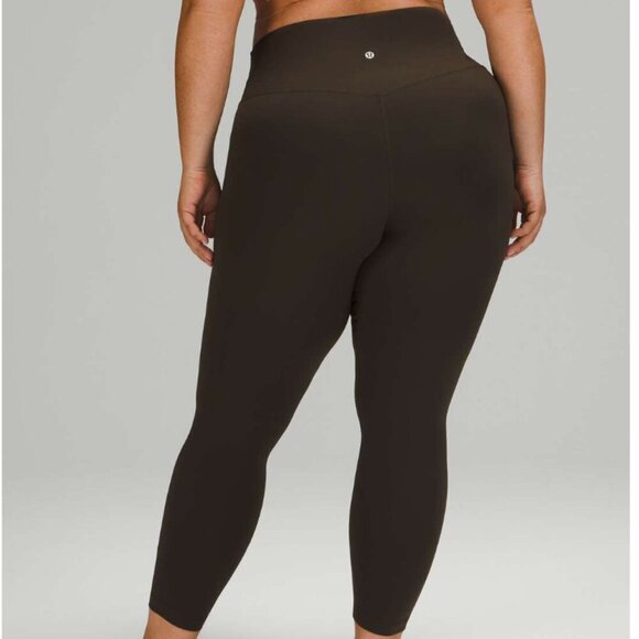 Lululemon Align High-Rise Pant 25" Dark Olive - Picture 1 of 1